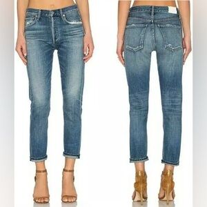 CITIZENS OF HUMANITY LIYA high rise classic fit crop